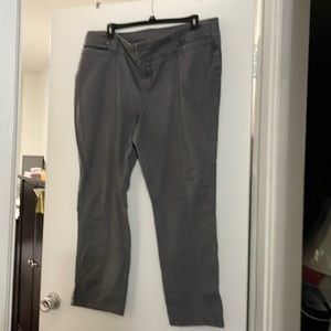 Used Gray Jeans Lane Bryant Size 24